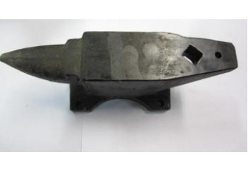 Наковальня однорогая консольная,  3 кг, 200х72х86 мм, сталь 35Л, Глазов
