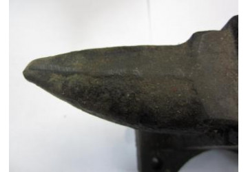 Наковальня однорогая консольная, 25 кг, 426х156х156 мм, сталь 35Л, Глазов, ГОСТ 11399-75
