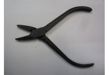 Плоскогубцы 125 мм, без рукояток, Хим.Окс., 7814-0081, ГОСТ 7236-93