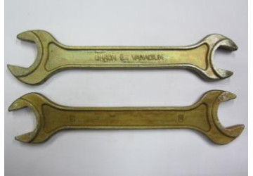 Ключ рожковый, 27х30 мм, D, Ц15.хр., КЗСМИ, 7811-0041, ГОСТ 2839-80, ТУ 3926-030-53581936-2021