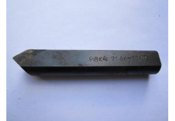 Резец расточной с ц/х, 16х90 мм, ВК4, 2146-7067